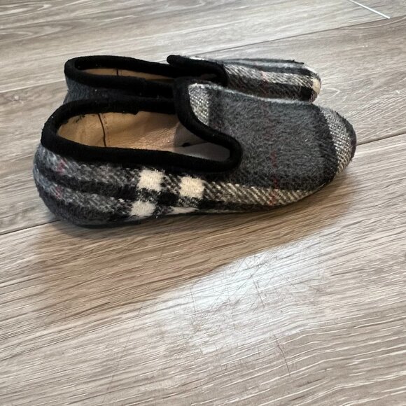 Zeebra Baby Loafers Plaid Slip On Size 22 - Picture 2 of 6